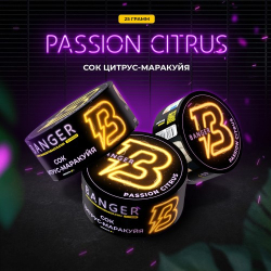 Табак Banger Passion Citrus (Сок Цитрус Маракуйя) 25 гр