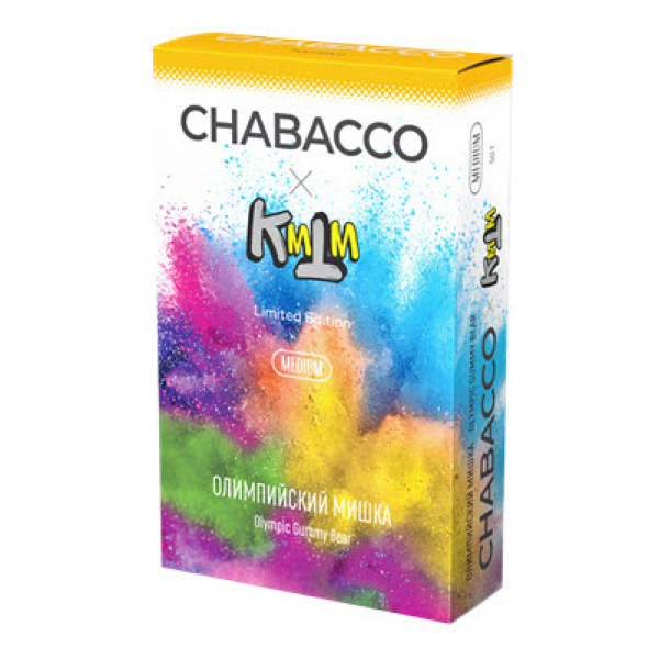 Смесь Chabacco Medium OLYMPIC GUMMY BEAR (ОЛИМПИЙСКИЙ МИШКА) 50 гр в Иркутске
