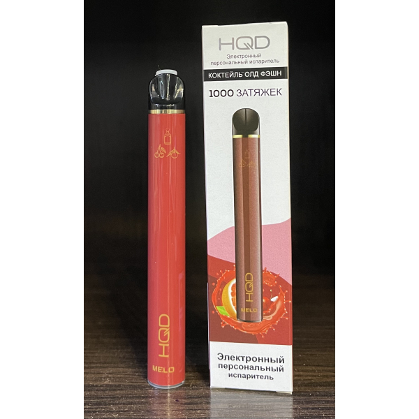 HQD melo coctail old faision (коктейль олд фэйшн) 1000 затяжек в Иркутске