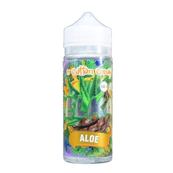 Жидкость Cotton Candy ЁLKA ALOE (Хвоя С Мятой И Алоэ) (120 мл, 0 мг/мл) в Иркутске