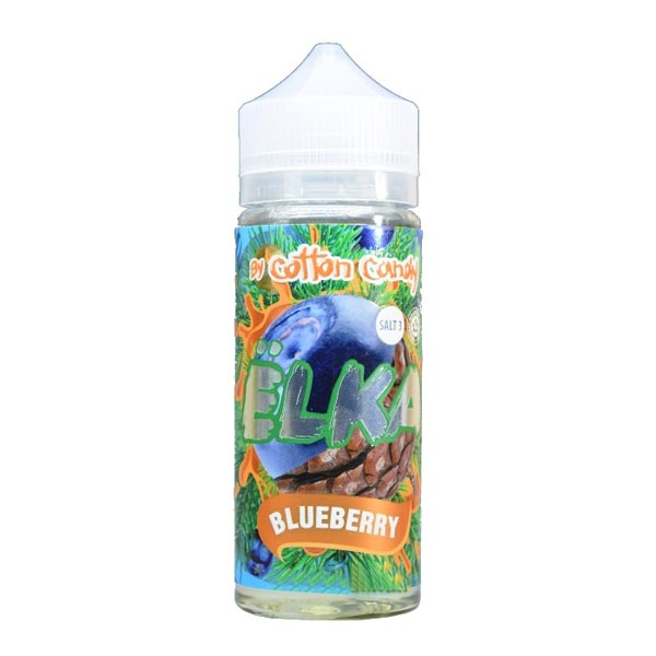 Жидкость Cotton Candy ЁLKA BLUEBERRY (Хвоя С Мятой И Черникой) (120 мл, 0 мг/мл) в Иркутске