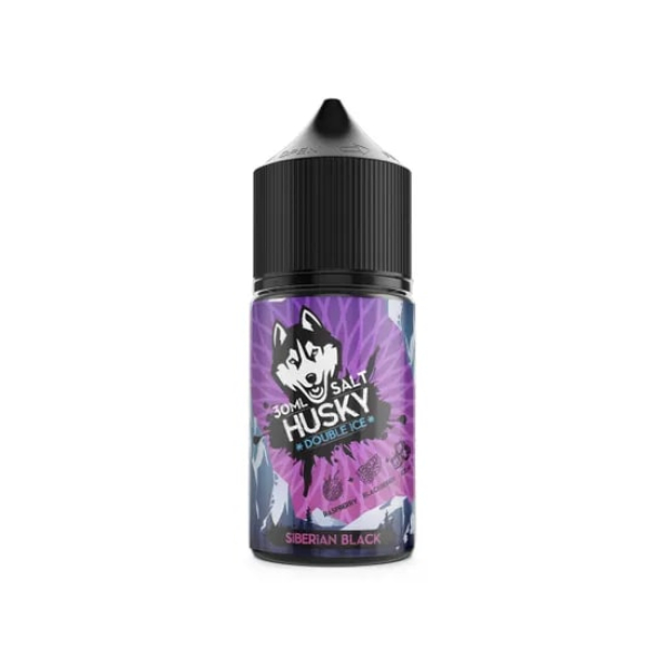 Жидкость Husky salt Double ice Siberian Black (Малина ежевика мята) (30 мл, 20 мг/мл) в Иркутске