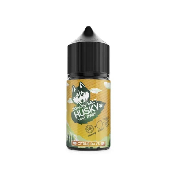 Жидкость Husky salt Mint series Citrus Days (Мороженное апельсин мята) (30 мл, 20 мг/мл) в Иркутске