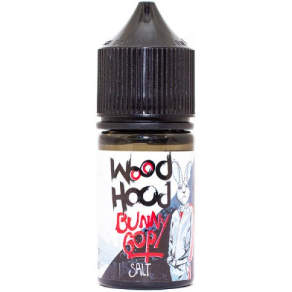 Жидкость Wood Hood Bunny Gop (Малина Черника Черная Смородина Лед) (30 мл, 20 мг/мл) в Иркутске