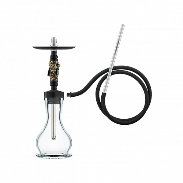 Кальян Honey Sigh Mini Dark Exclusive Samurai Серебристый (38 см) в Иркутске