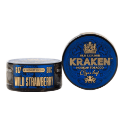 Табак Kraken Medium Seco wild strawberry (Земляника) 30 гр