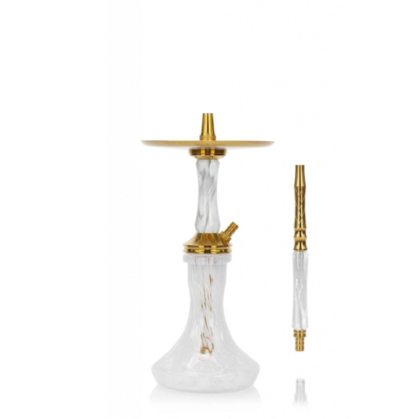 Кальян Ocean Hookah Kaif Small 2 (золотой,белый, 53 см) в Иркутске