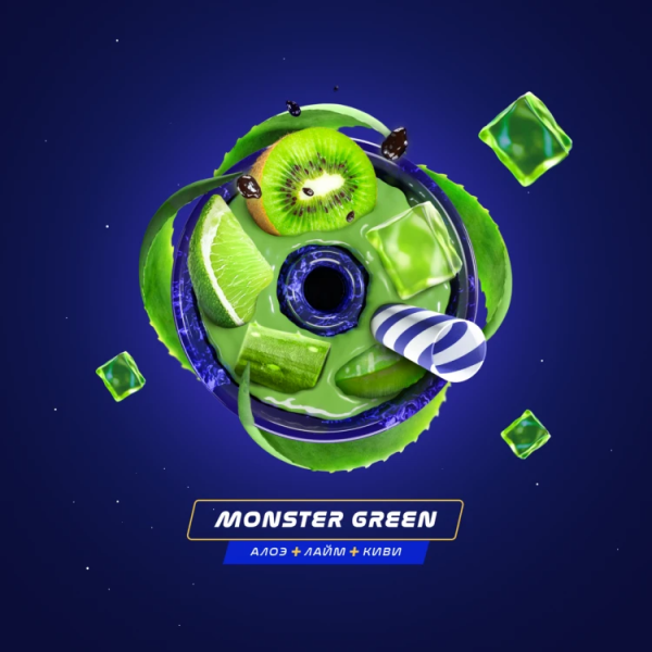 Паста Space Smoke LIGHT Mix Monster  Green (Зеленый Монстр) 30 гр в Иркутске