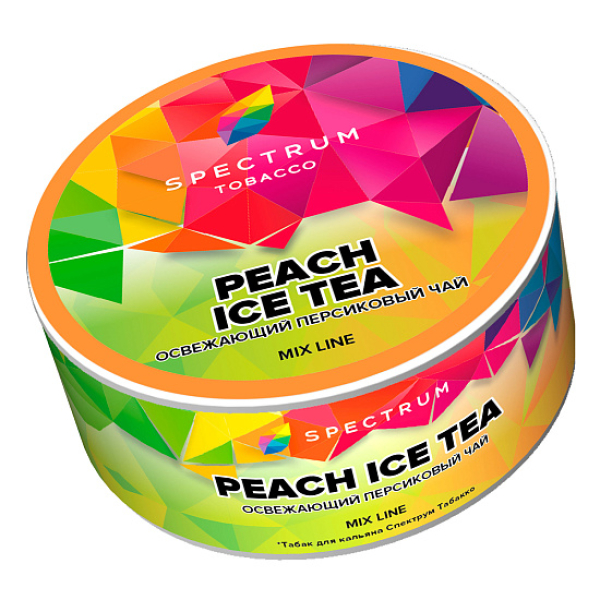 Табак Spectrum Mix Line Peach ice tea (Освежающий персиковый чай) 25 гр в Иркутске