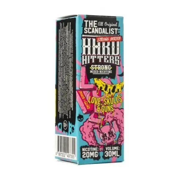 Жидкость The Scandalist Strong Love Skulls Guns 30 мл в Иркутске