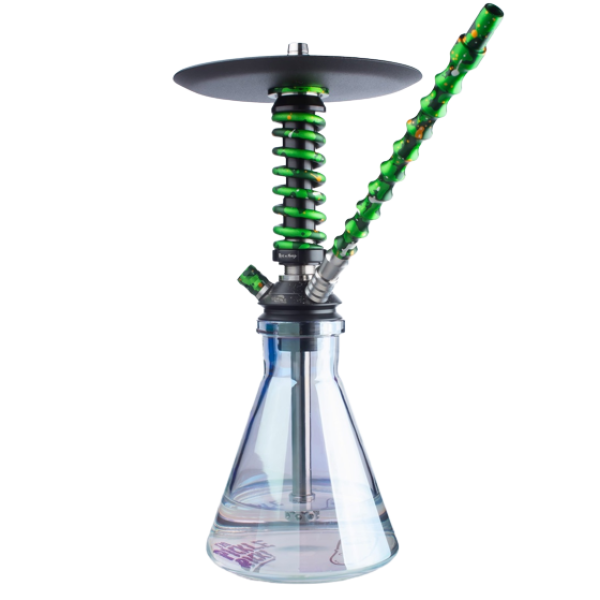 Кальян Mamay Customs Coilovers Micro Rick And Morty (Зелёный, 30 см) в Иркутске
