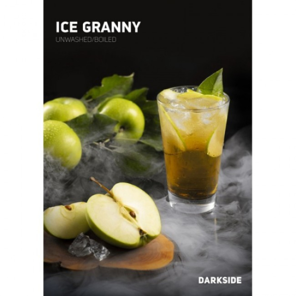 Табак Darkside Core Ice Granny (Ледяное Зеленое Яблоко) 100 гр в Иркутске