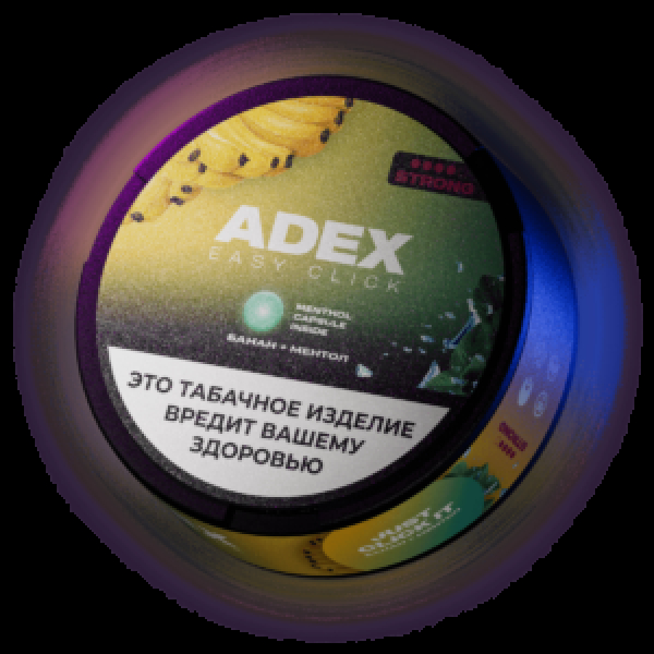 Жевательный табак Adex Click Банан Ментол  9 грамм в Иркутске