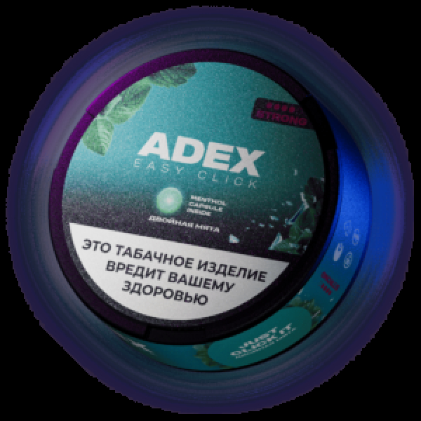 Жевательный табак Adex Click Двойная  Мята Ментол 9 грамм в Иркутске