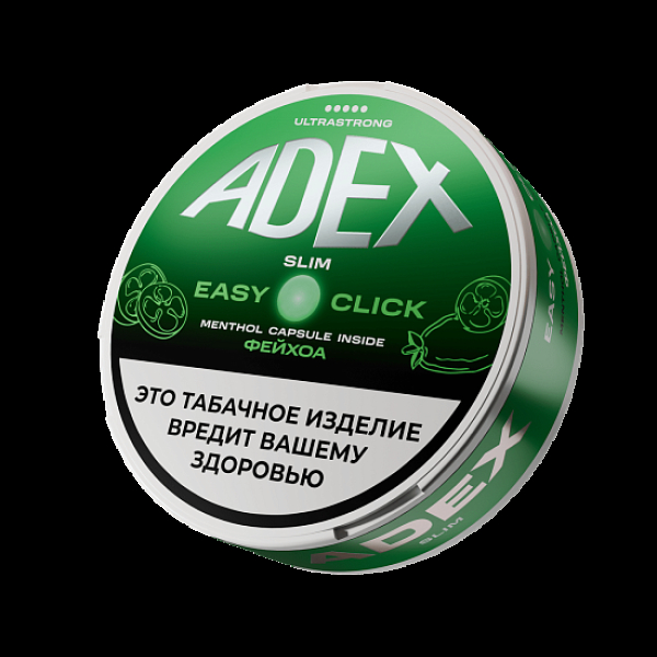 Жевательный табак Adex Click Slim  Фейхоа Ментол 9 грамм в Иркутске