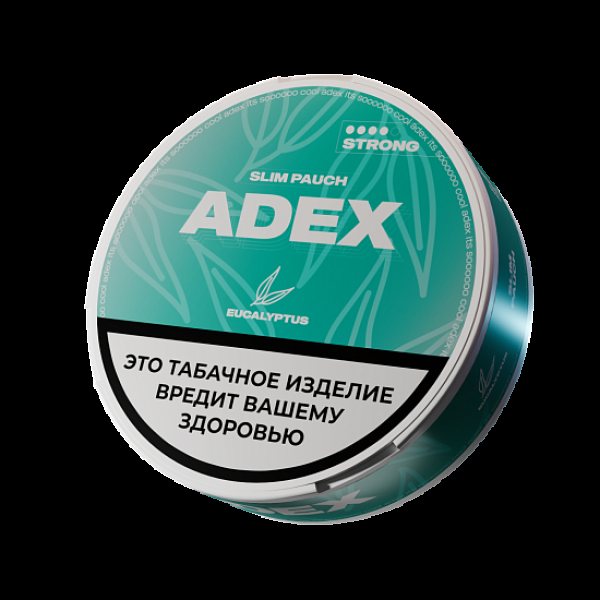 Жевательный табак Adex Strong Slim  Эвкалипт  9 грамм в Иркутске
