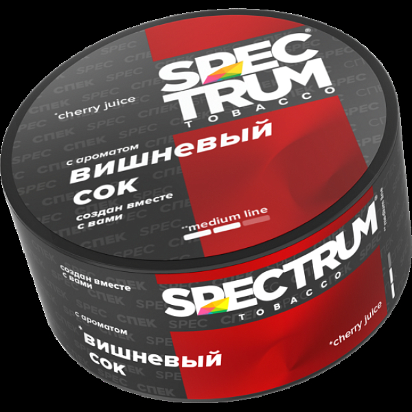 Табак Spectrum Medium Line Cherry Juice 25 грамм в Иркутске