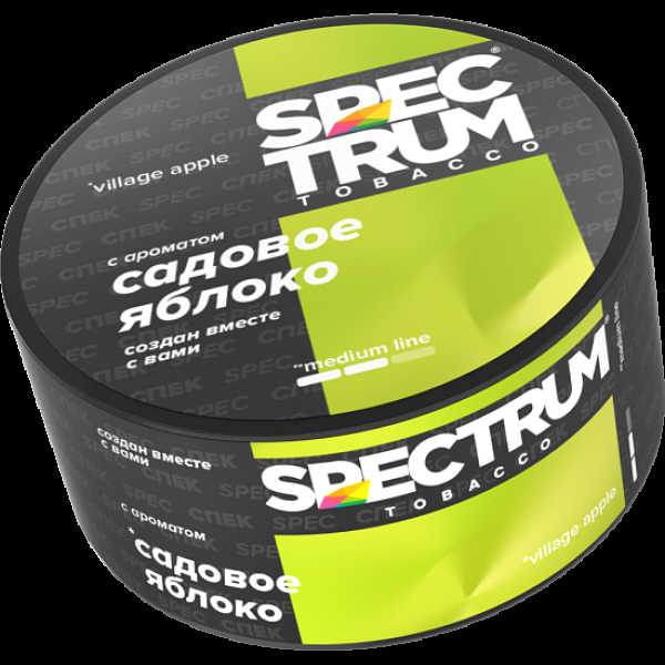 Табак Spectrum Medium Line Village Apple 25 грамм в Иркутске
