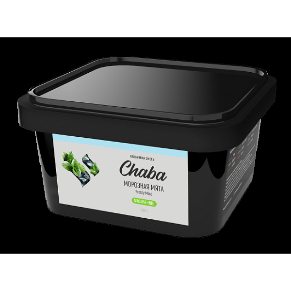 Безникотиновая смесь Chaba Frosty Mint Морозная Мята 200 грамм в Иркутске
