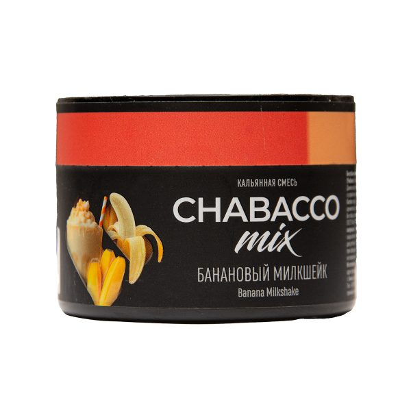 Бестабачная смесь Chabacco Medium Mix Banana Milkshake Medium 40 грамм в Иркутске