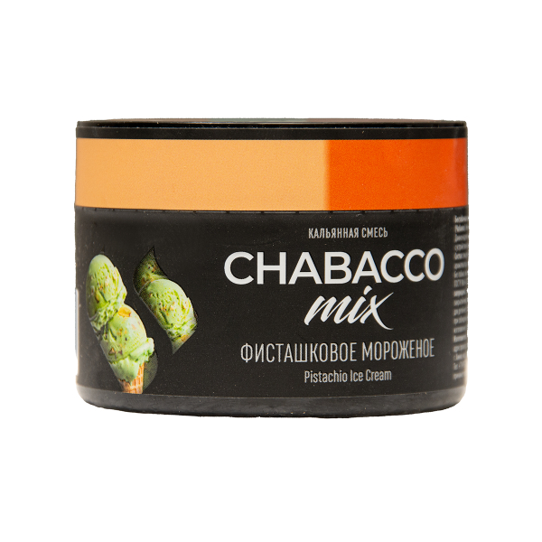 Бестабачная смесь Chabacco Mix Medium Pistachio Ice Cream 50 грамм в Иркутске