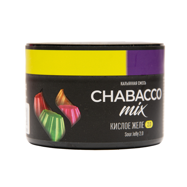 Бестабачная смесь Chabacco Mix Medium Sour Jelly 2.0 50 грамм в Иркутске