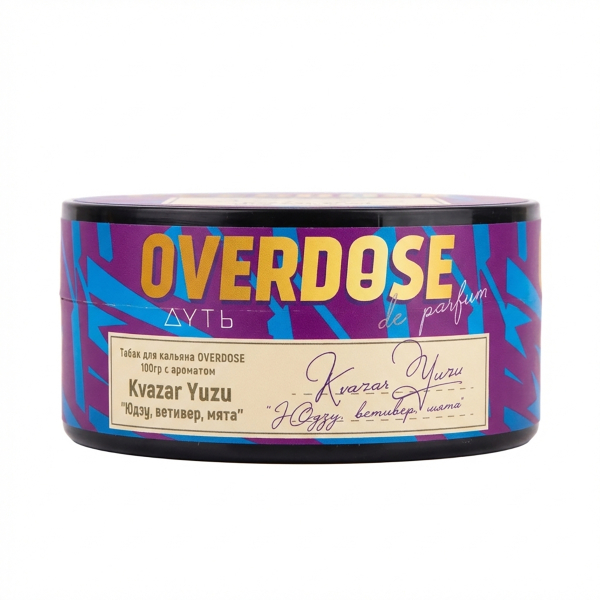 Табак Overdose Kvazar Yuzu 100 грамм в Иркутске