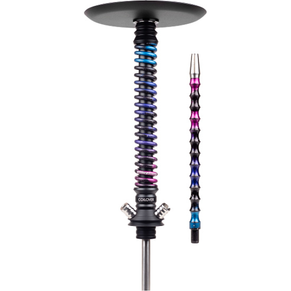 Кальян Mamay Customs Coilover Big Anod Черный Мат Dark Space в Иркутске