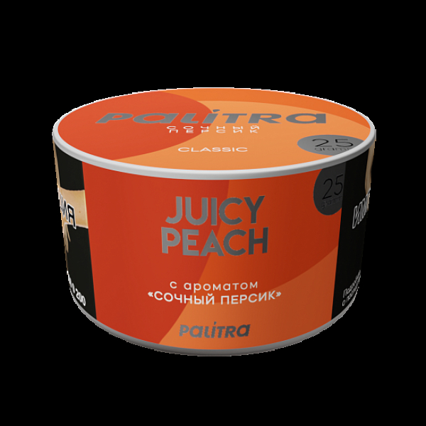 Табак Palitra Juicy Peach Сочный Персик 25 грамм в Иркутске