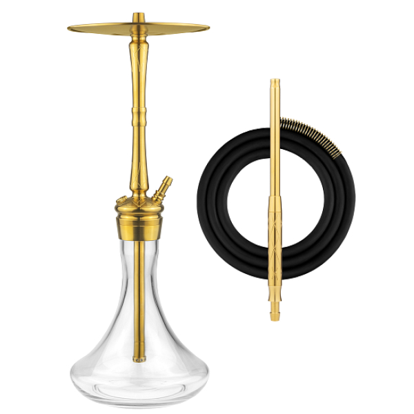 Кальян Hoob Go Pro Gold Фурнитура Gold Prima Быстросъёмное Блюдце в Иркутске