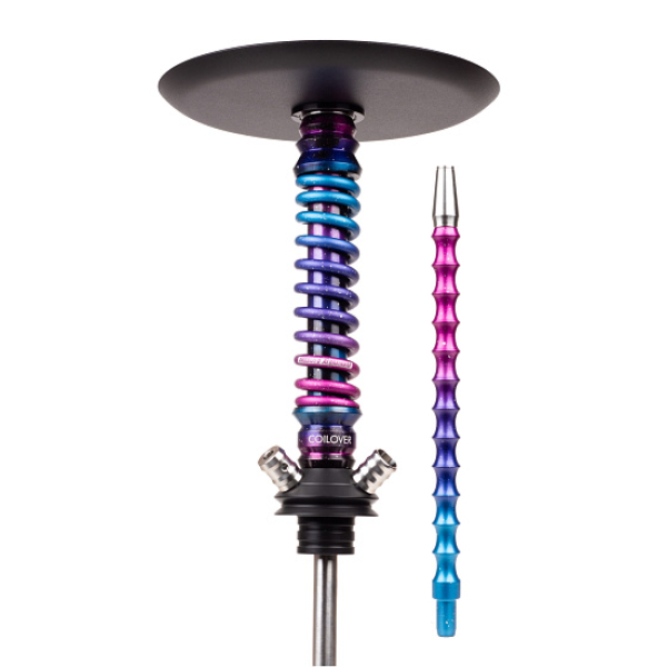 Кальян Mamay Customs Coilovers Mini Special Anod Dark Space Blue Space в Иркутске