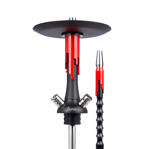 Кальян Mamay Customs Flow Черный Матовый Красный Глянец в Иркутске