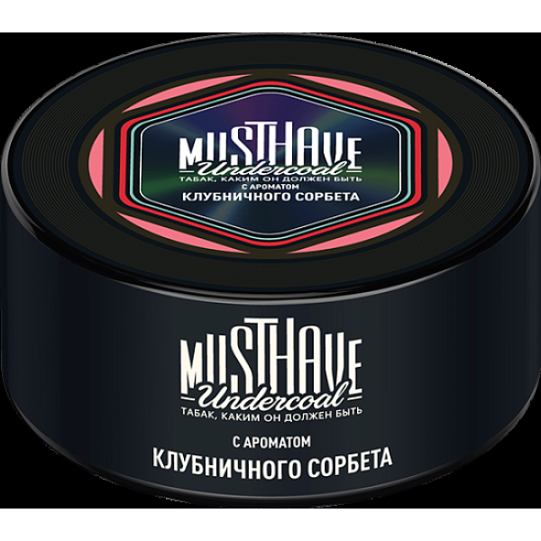 Табак Must Have С Ароматом Клубничный Сорбет 125 грамм в Иркутске