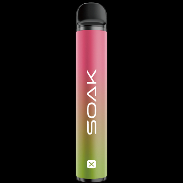 Электронка Soak X Raspberry Soda Малиновая Газировка 2200 затяжек в Иркутске