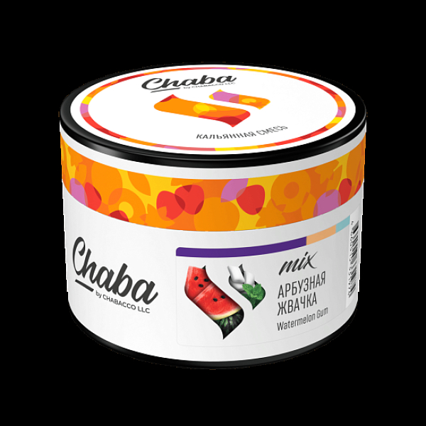 Бестабачная смесь Безникотиновая Chaba Mix Watermelon Gum Арбузная Жвачка 40 грамм в Иркутске