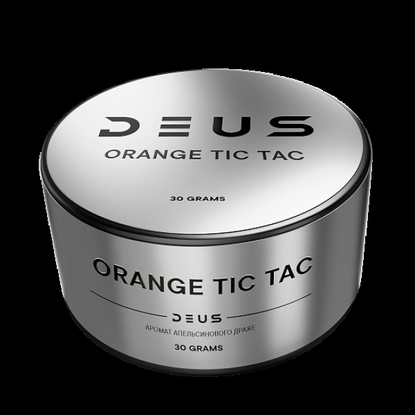 Табак Deus Orange Tic Tac Апельсиновое Драже 30 грамм в Иркутске
